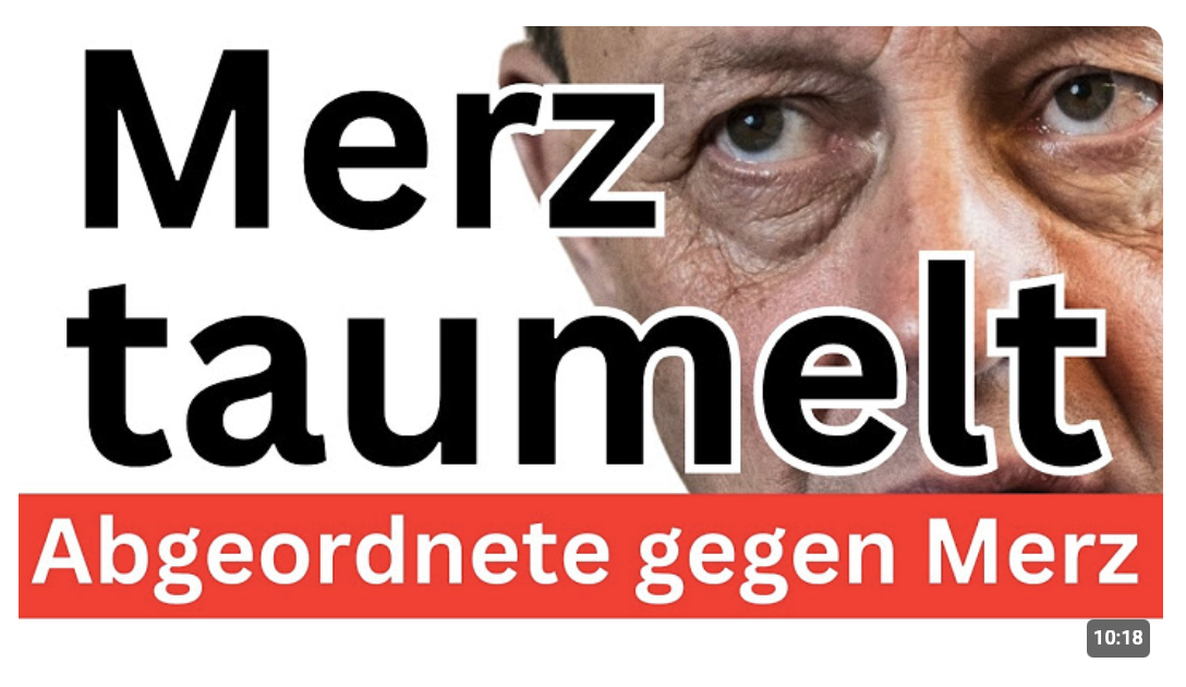 Merz CDU-Abgeordnete wenden sich ab 