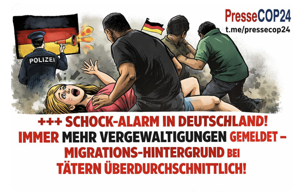 +++ SCHOCK-ALARM IN DEUTSCHLAND! IMMER MEHR VERGEWALTIGUNGEN GEMELDET – MIGRATIONS-HINTERGRUND BEI TÄTERN ÜBERDURCHSCHNITTLICH! +++ 