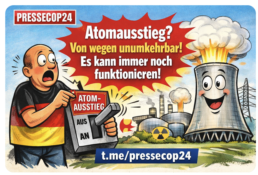 +++ ATOM-KNALL IN DEUTSCHLAND! AUSSTIEG DOCH NICHT IN STEIN GEMEIßELT – DIE WENDE IST MÖGLICH HERR MERZ! +++
