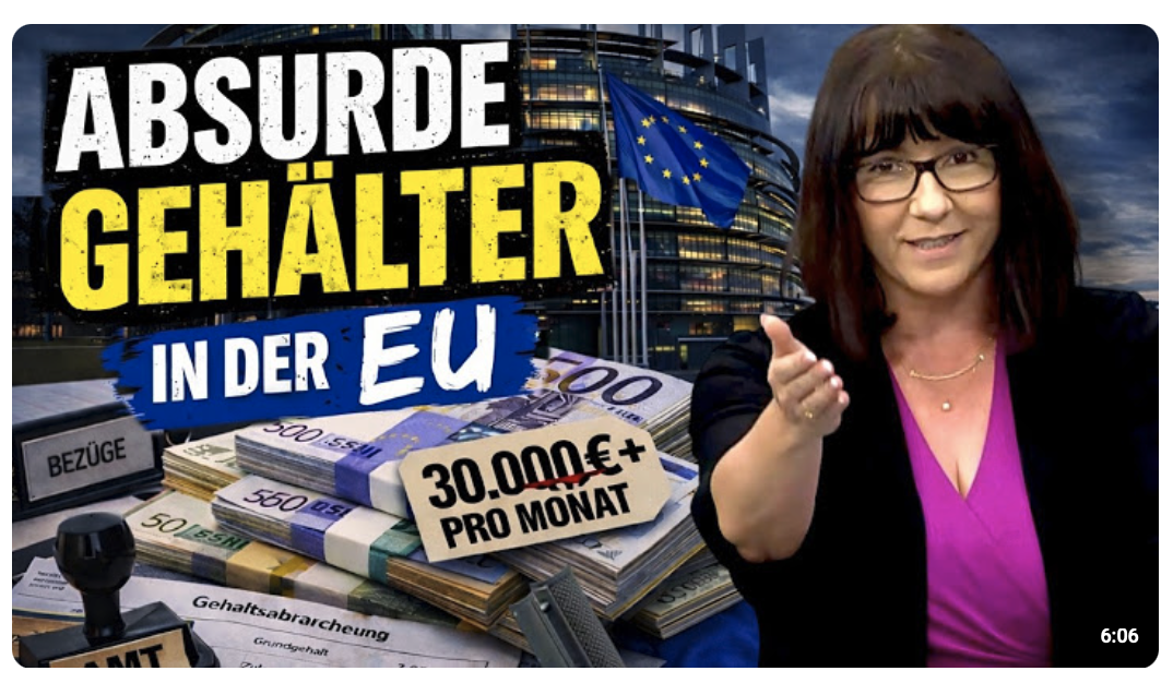 WIR zahlen das alle – EU-Gehälter, die dich sprachlos machen