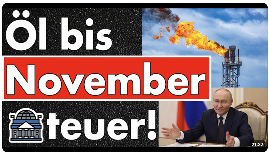 Öl bis November teuer? Verknappung bis November wäre brutal! Niemand will sparen! Blick nach Ungarn