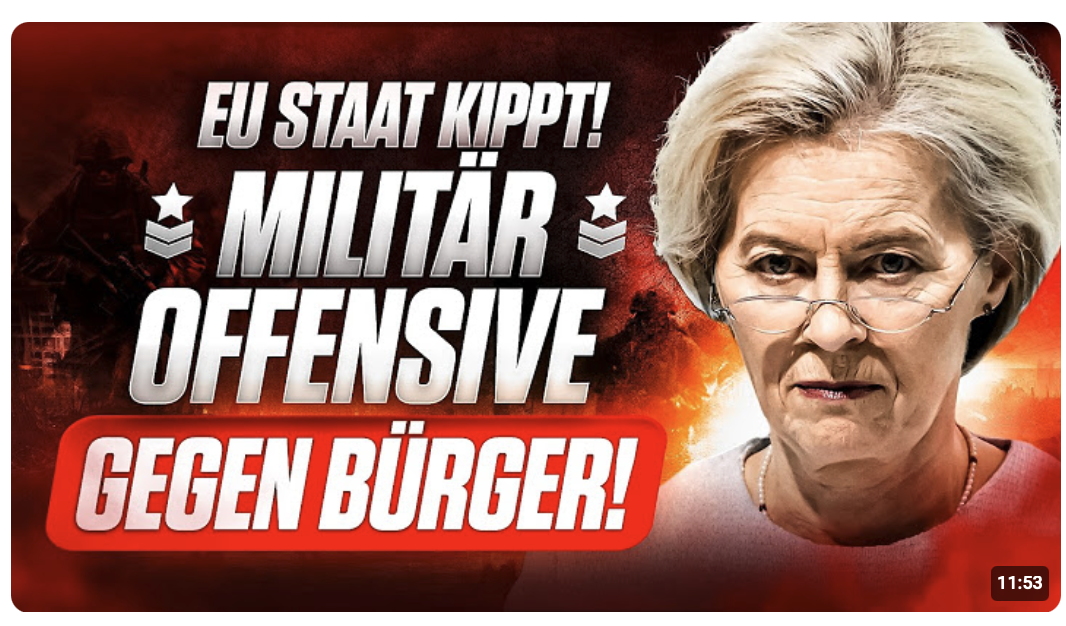 HEUTE: EU STAAT KIPPT! MILITÄR GEHT GEGEN BÜRGER VOR!