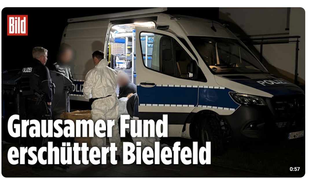 Tragödie in Bielefeld: Bruder entdeckt tote Schwester in Kühltruhe