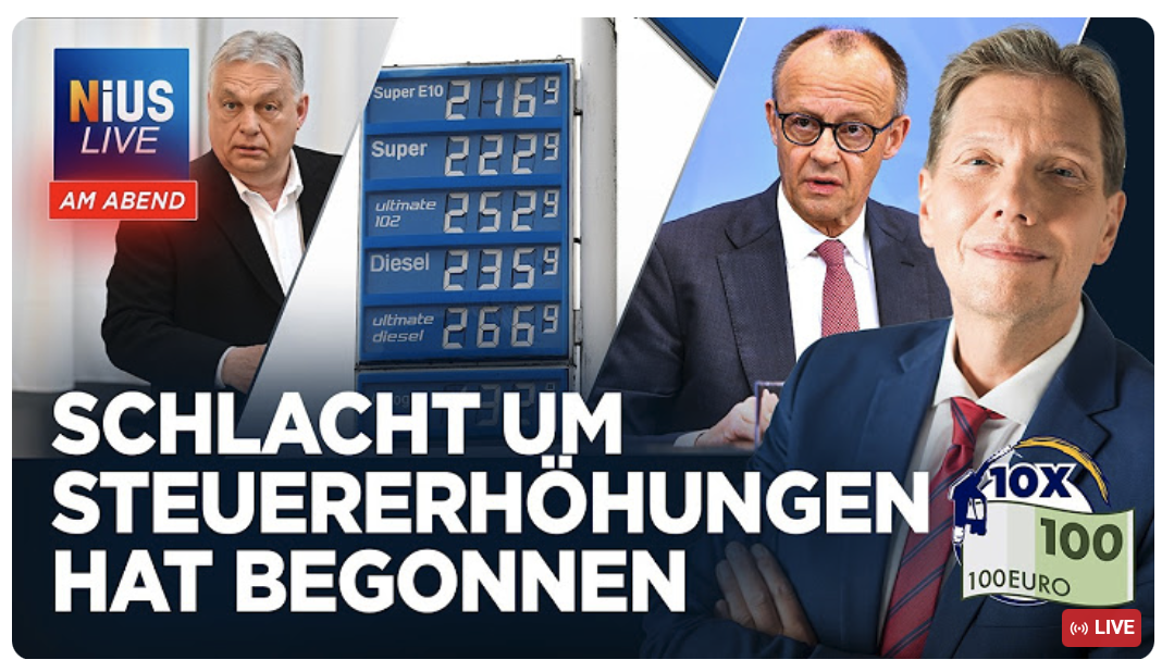 Regierung senkt Steuern auf Benzin und Diesel um 17 Prozent |