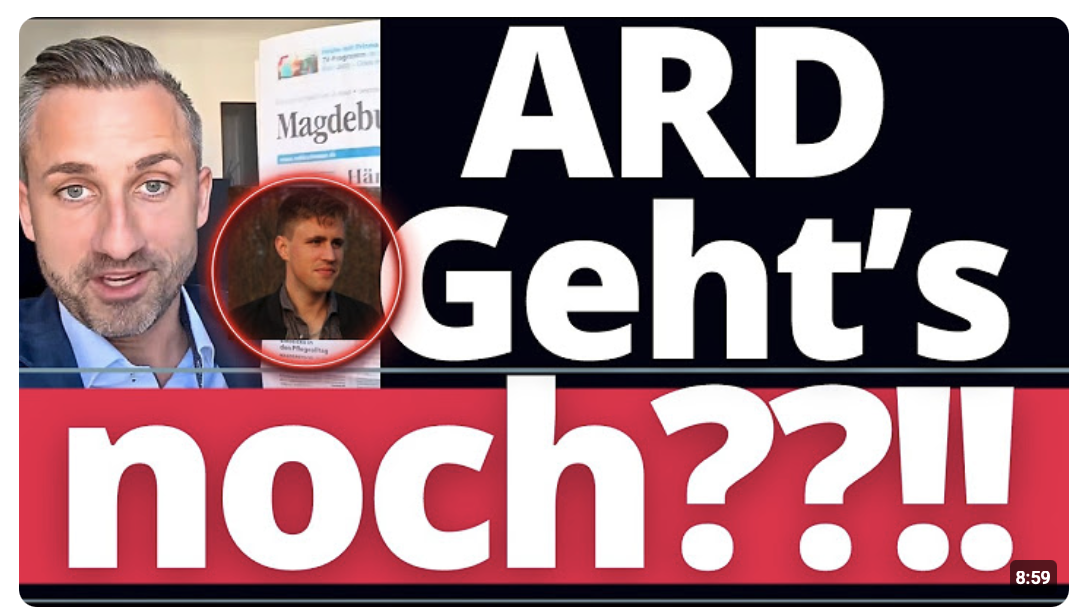 ARD-Journalist in Sachsen Anhalt dreht vollkommen durch!