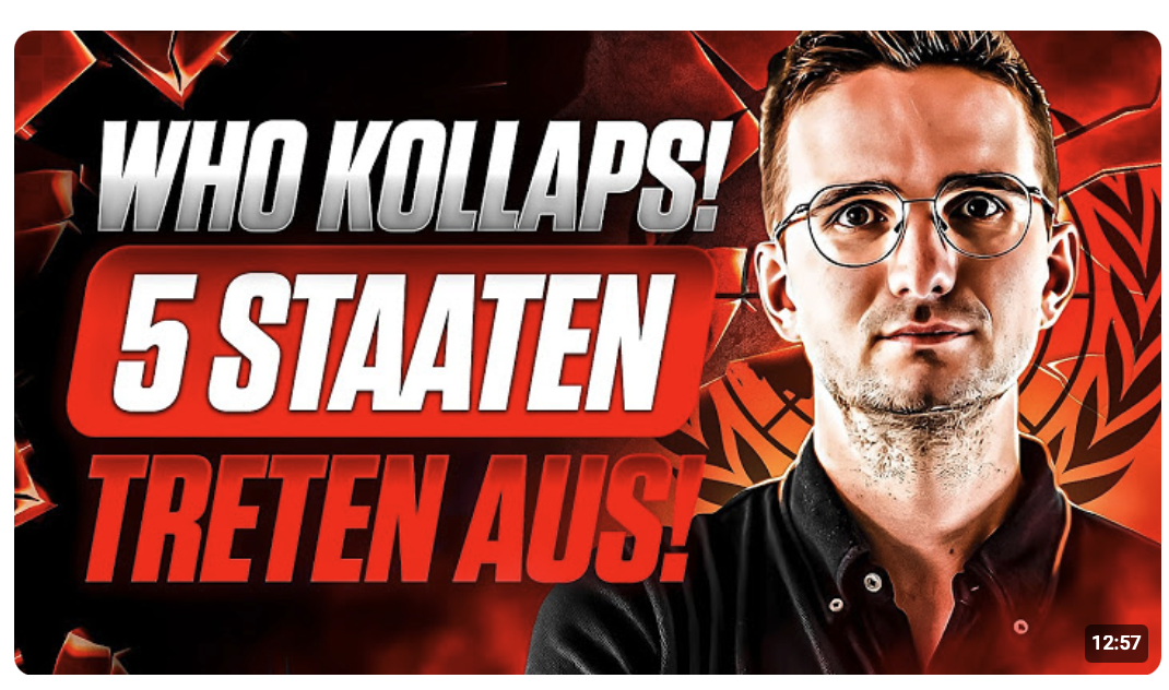 WHO KOLLAPS! Diese 5 Staaten VERLASSEN JETZT die WHO!