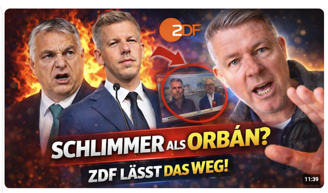 Kam wirklich so im ZDF! Ungarn Putin freundlicher als mit Orban! Irland  Demos nichts für ÖRR 