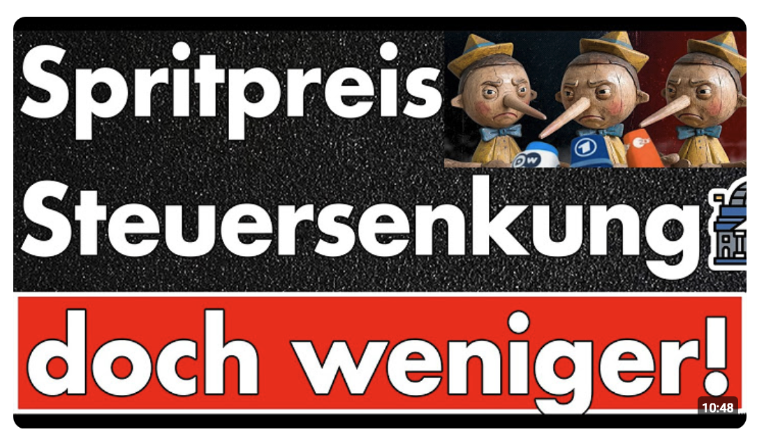 Lüge bei der Energiesteuer aufgeflogen! Senkung 14,04 Cent nicht 17 Cent! Merz unbeliebt wie nie!