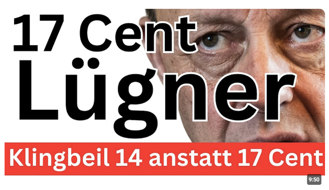 Merz Lüge ! Spritpreis!