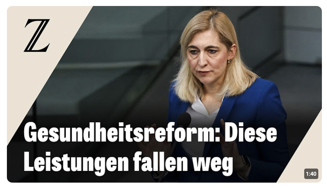 Gesundheitsministerin kündigt Einsparungen in Milliardenhöhe an
