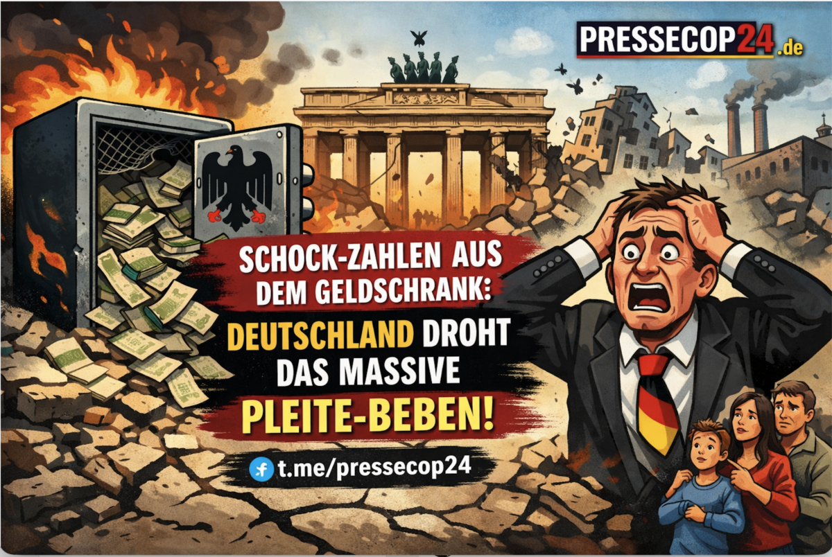 SCHOCK-ZAHLEN AUS DEM GELDSCHRANK: DEUTSCHLAND DROHT DAS MASSIVE PLEITE-BEBEN!
