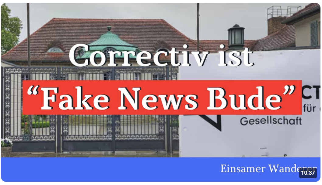 Landgericht Berlin: Correctiv-Aussagen zu Potsdam-Treffen „im Wesentlichen unwahr“ – fake news!