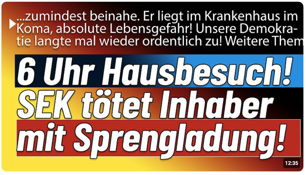 Die Mittagslage! Correctiv gibt auf! – SEK geht zu weit! – Iren reicht es! & Beamte ruinieren uns!