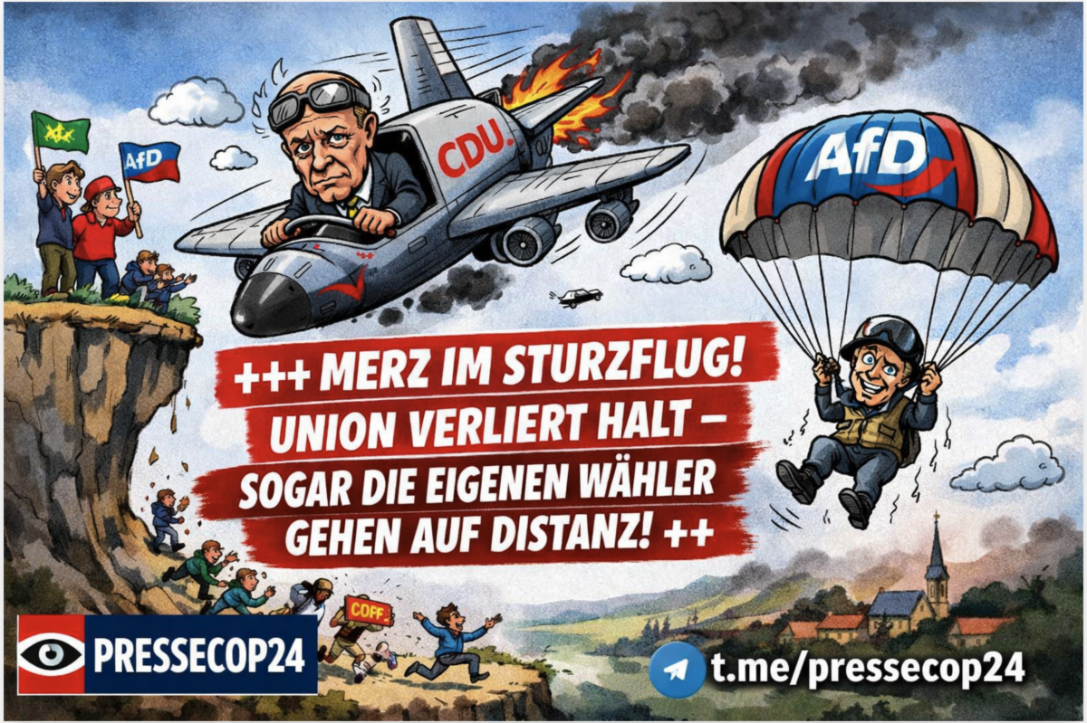 +++ MERZ IM STURZFLUG! UNION VERLIERT HALT – SOGAR DIE EIGENEN WÄHLER GEHEN AUF DISTANZ! +++