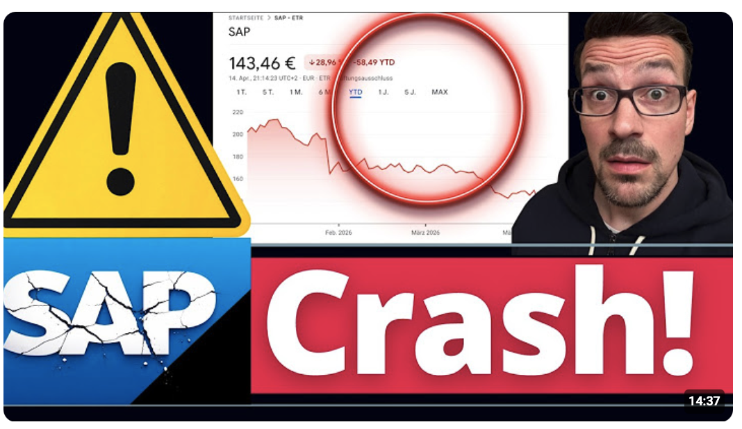 SAP Chef bezieht „klare Position“ gegen AfD! Nun fällt Aktie um 28% 