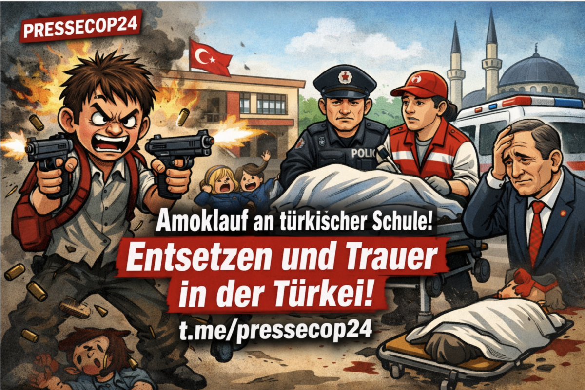 +++ BLUTBAD AN SCHULE IN DER TÜRKEI! ACHTKLÄSSLER BALLERT UM SICH – TOD, PANIK UND VERZWEIFLUNG ERSCHÜTTERN Kahramanmaraş! +++