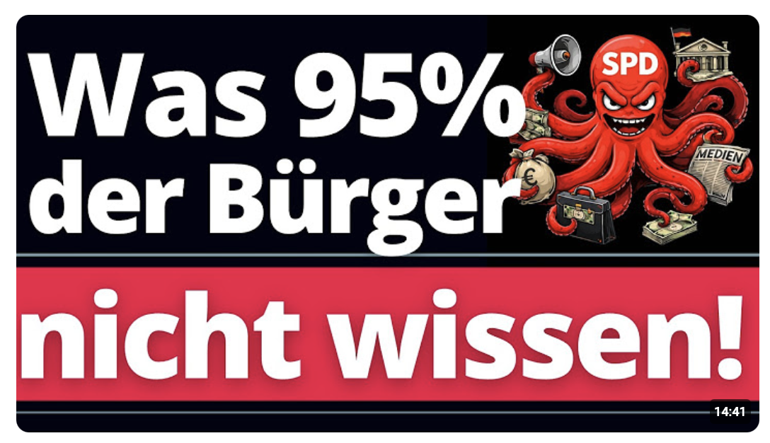Was 95% der Menschen NICHT über die SPD wissen!