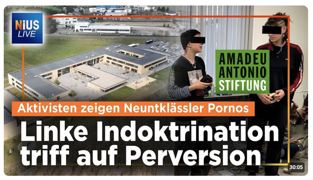 Queer-Aktivisten zeigen Schülern Pornos – NGO-Skandal in Schleife 