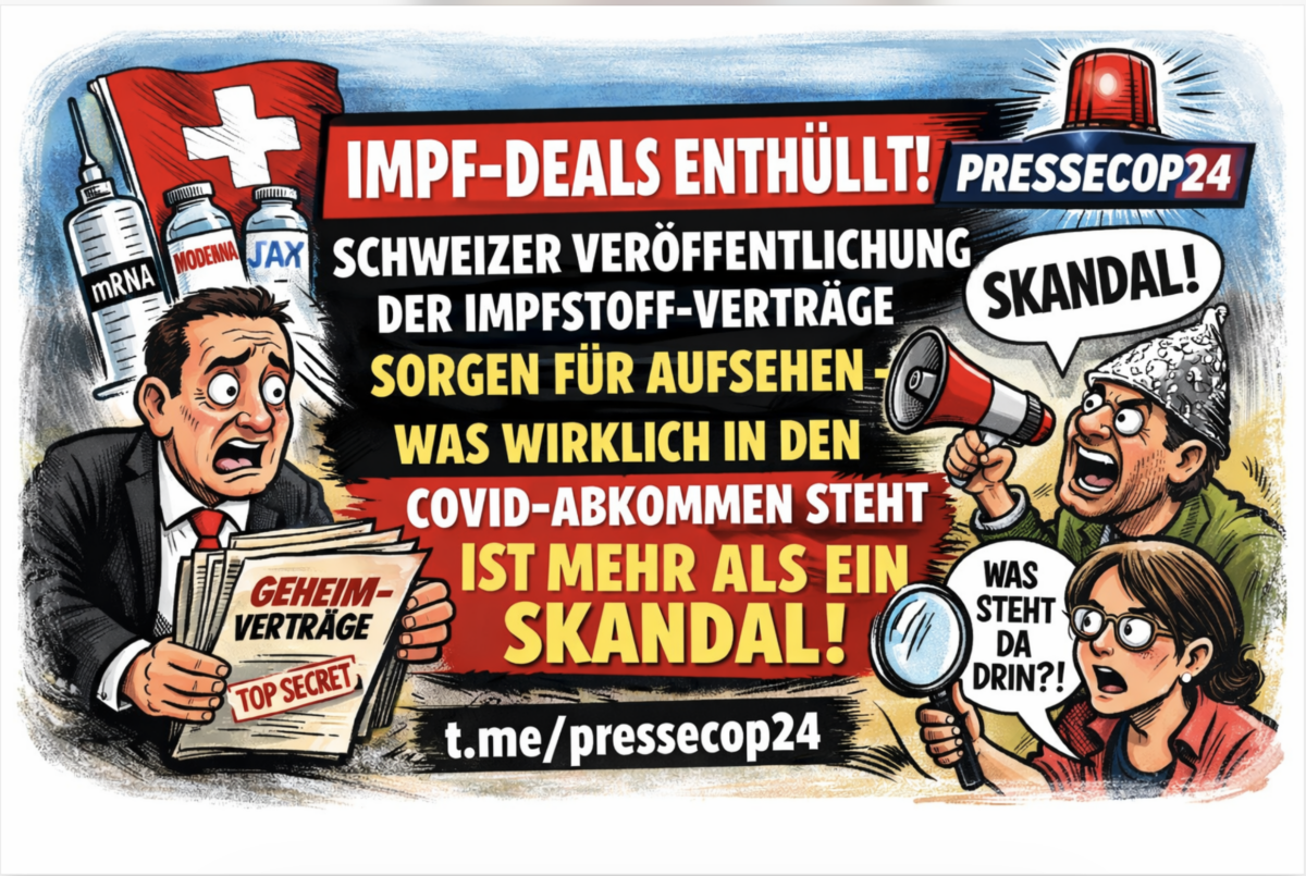 IMPF-DEALS ENTHÜLLT! SCHWEIZER VERÖFFENTLICHUNG DER IMPFSTOFF-VERTRÄGE SORGEN FÜR AUFSEHEN – WAS WIRKLICH IN DEN COVID-ABKOMMEN STEHT IST MEHR ALS EIN SKANDAL!