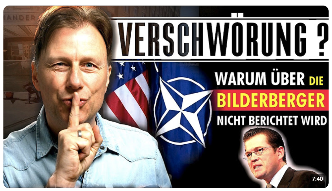 Bilderberger-Konferenz 2026: Comedian zu den Hintergründen