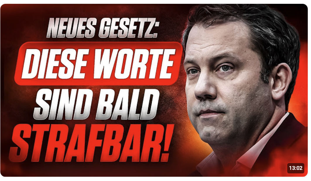 Neues Gesetz: DIESE WORTE sind bald STRAFBAR! (Sag das nicht!)
