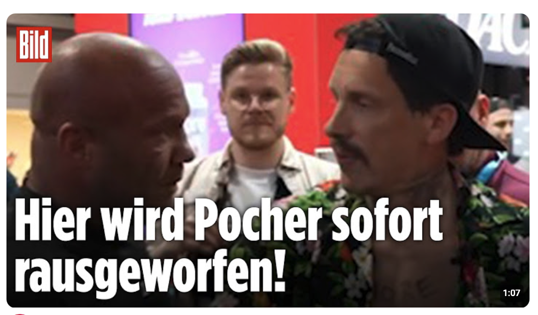 RAUSWURF VON DER FIBO: Oliver Pocher sorgt für Eklat