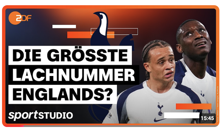 Vom Europa-League-Sieger zum Absteiger? Das droht Tottenham Hotspur | Bolzplatz | sportstudio