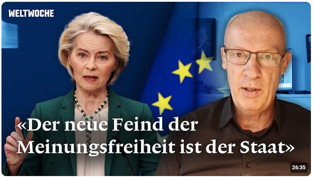 Brandgefährlich: Joachim Steinhöfel über Ursula von der Leyens Covid-App gegen die Redefreiheit