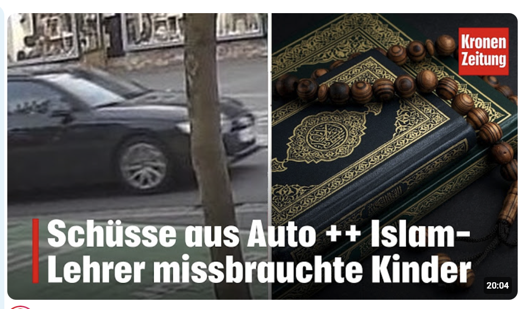 Schüsse aus Auto ++ Islamischer Religionslehrer vergewaltigte Schüler | krone.tv NEWS SHOW