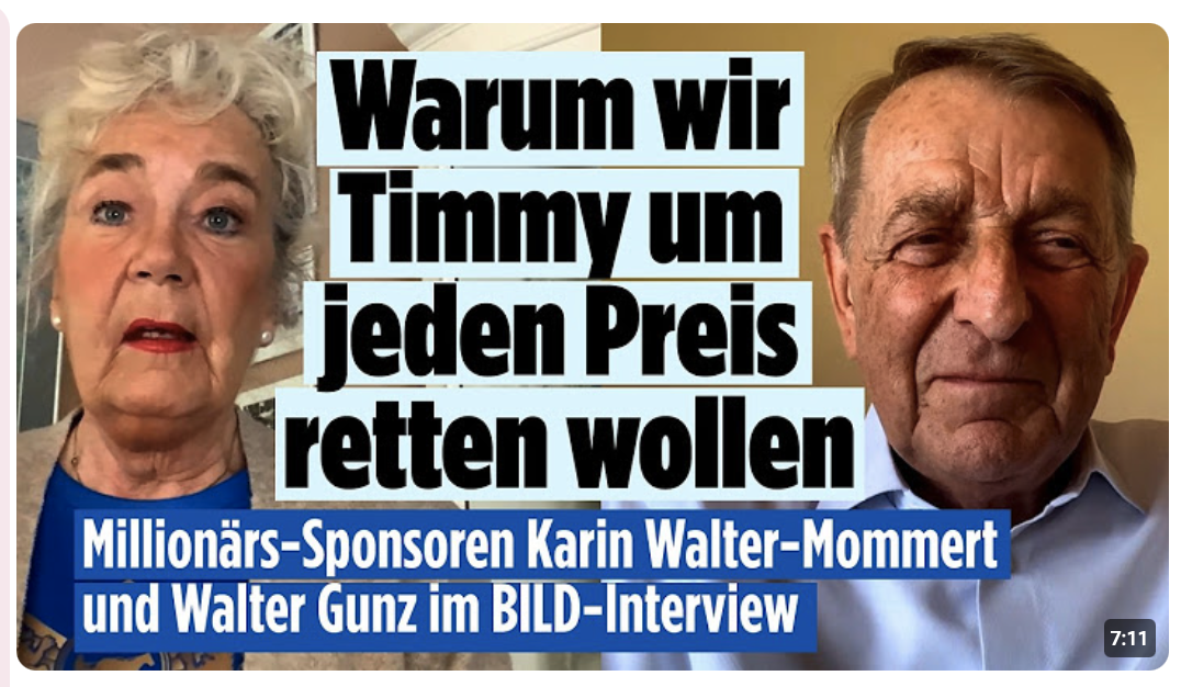 RETTUNG FÜR BUCKELWAL TIMMY: Millionäre kämpfen um sein Überleben