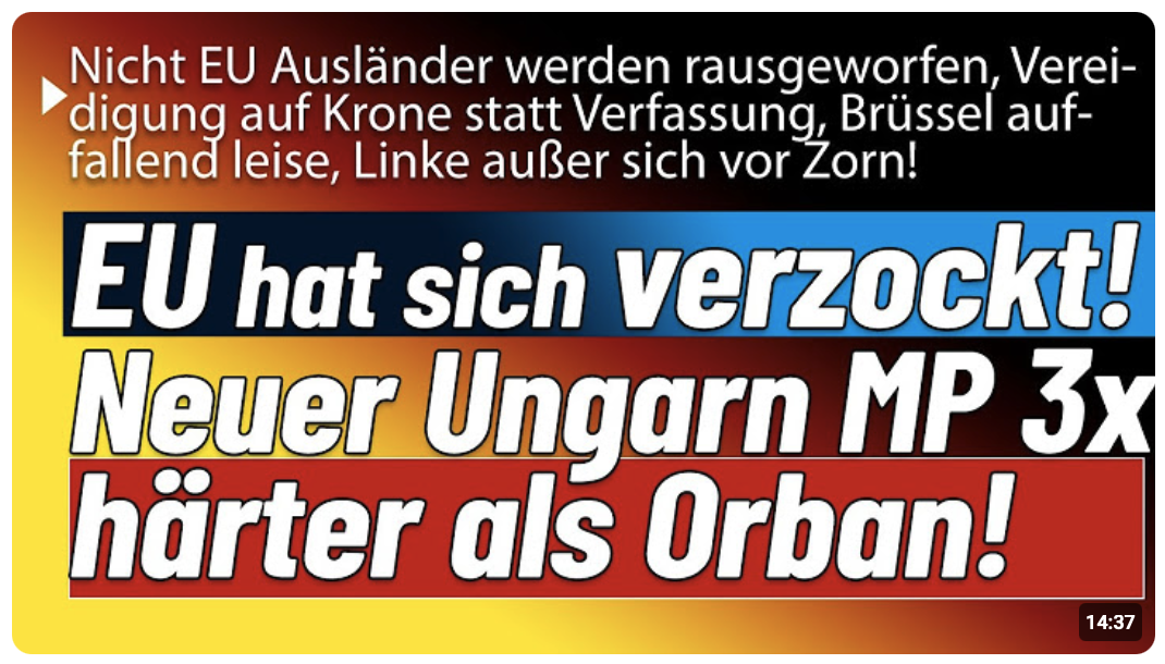 Die Morgenlage! CSU bekämpft sich selbst, CDU stürzt brutal ab, Grüne lassen marschieren & Ungarn!