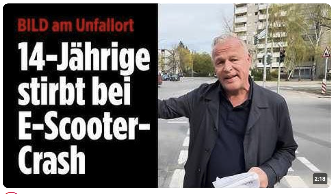 Bild am Unfallort: 14-Jährige stirbt bei E-Scooter-Crash in Berlin-Neukölln