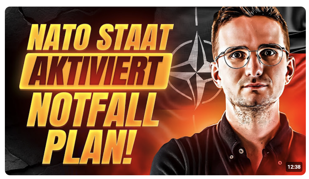Es beginnt: NOTFALLPLAN AKTIVIERT! NATO-Staat SCHOCKT Bürger!