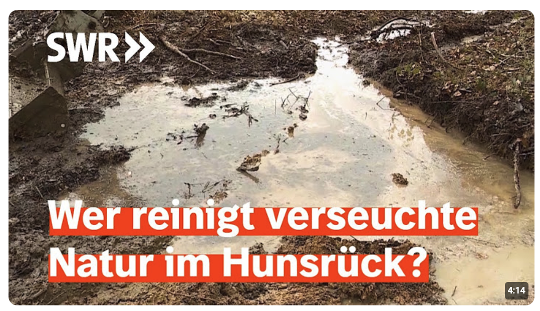 Aufgebohrte Treibstoff-Pipeline – Bach und Boden verschmutzt | Zur Sache! Rheinland-Pfalz