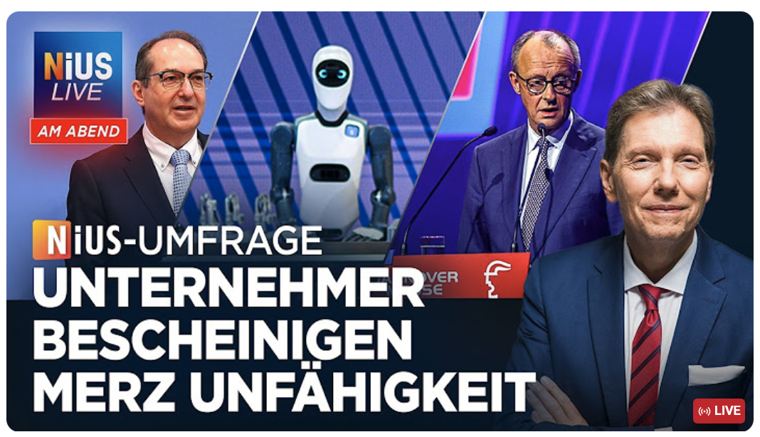 Kriminalstatistik: Ausländer-Anteil so hoch wie nie zuvor | NIUS Live am Abend vom 20.04.2026