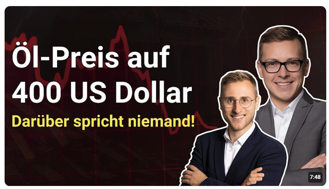 Diese Krise wird Vermögen vernichten – Öl-Schock kommt erst noch?