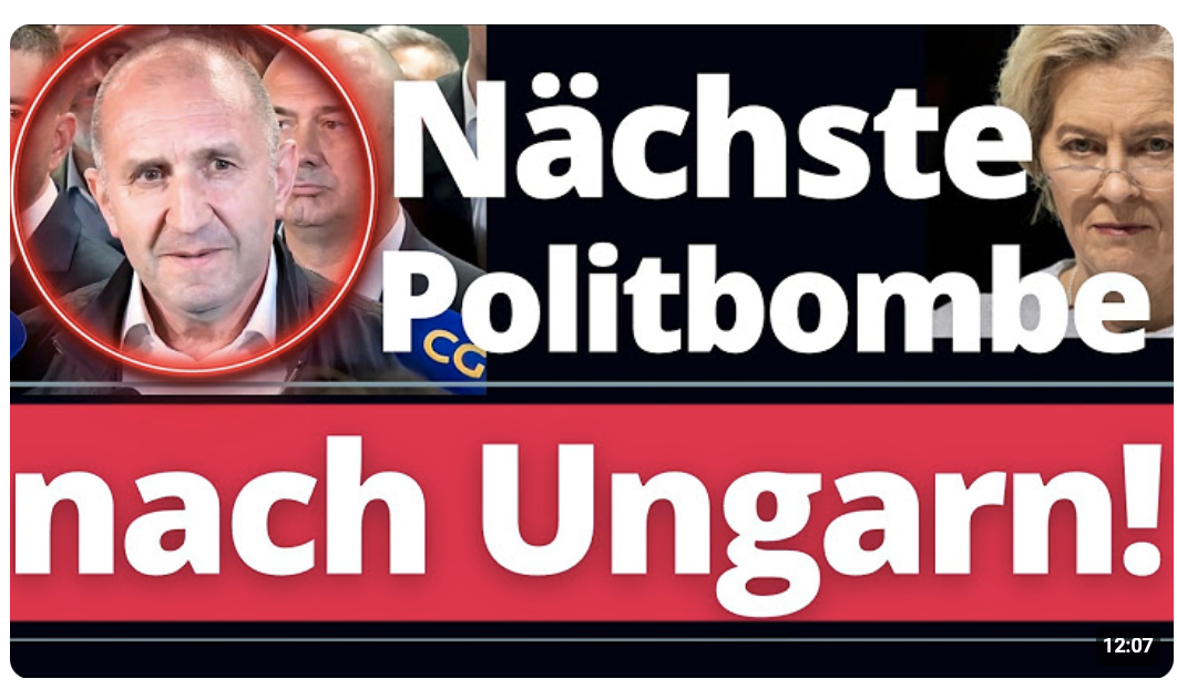 SCHOCK-Meldung für Brüssel: Bulgarischer Wahlsieger rechnet gnadenlos mit EU ab!