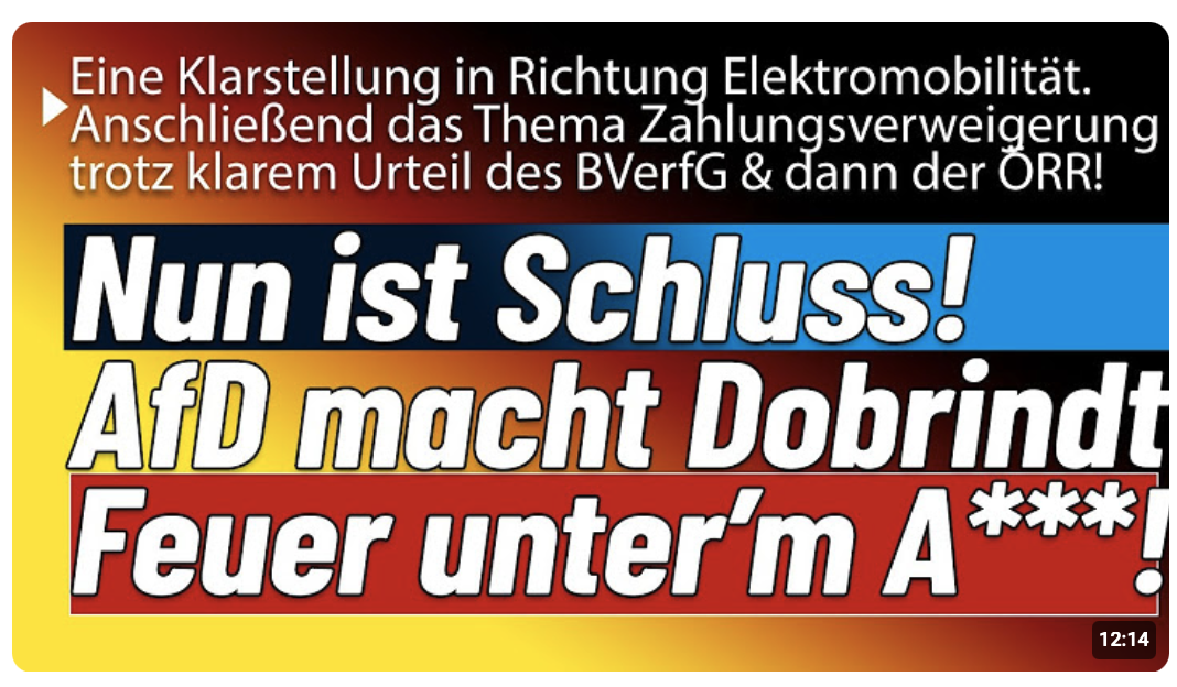 Nun gibt es richtig Saures! Kein Geld für Blaue Stiftung trotz klarem Urteil. Von wegen, Demokratie!