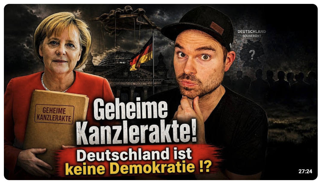 Geheime Kanzlerakte! Deutschland ist keine Demokratie !?