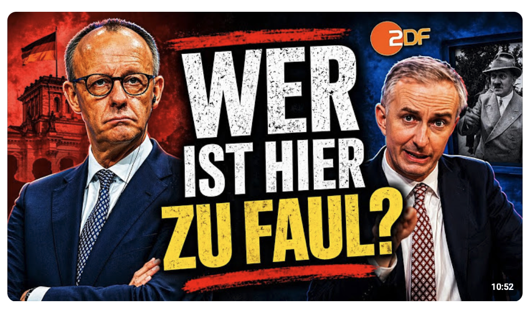 Merz, Junge. Hateaid heult bei Böhmermann. Energiewende gibt es garnicht!