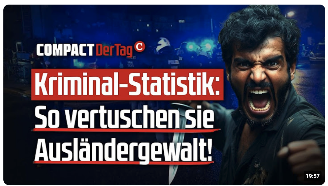 Kriminalstatistik: So vertuschen sie Ausländergewalt!