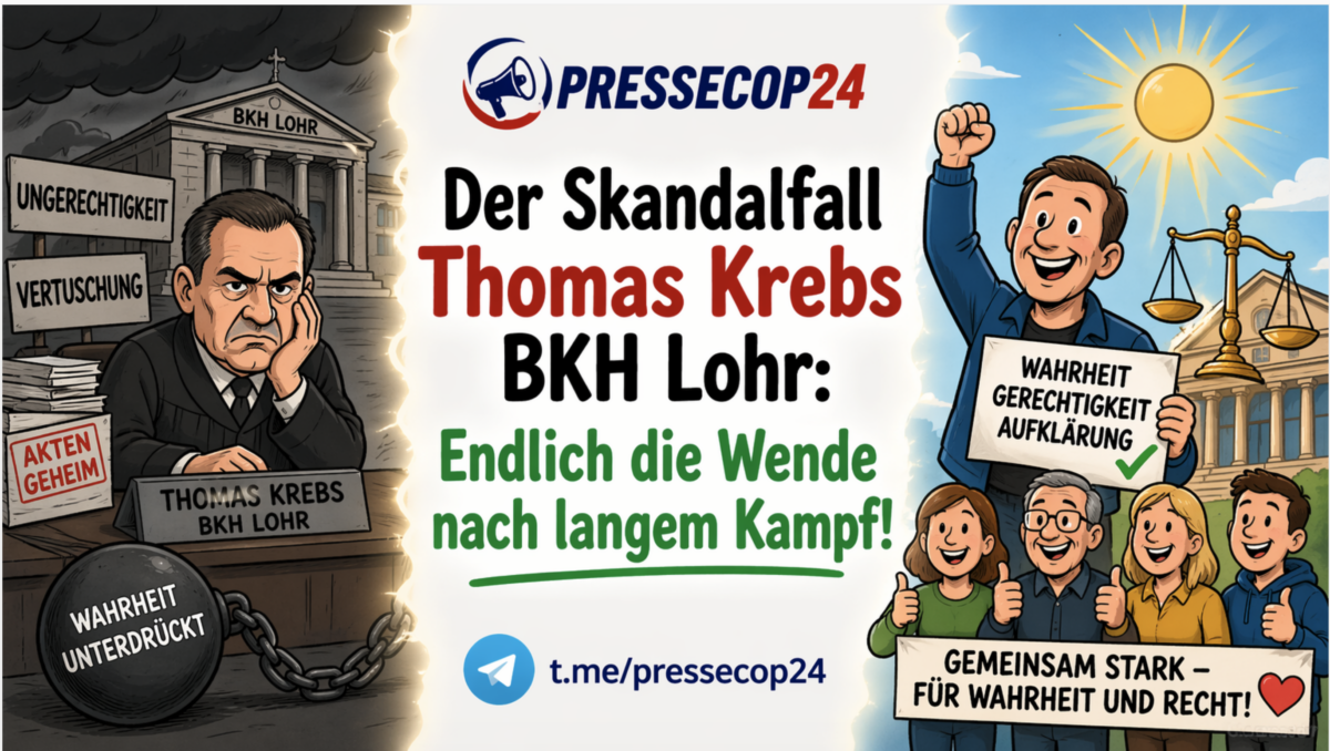 Der Skandalfall Thomas Krebs BKH Lohr: Endlich die Wende nach langem Kampf!