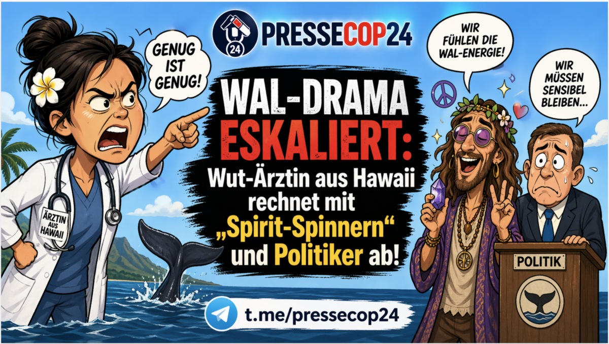 WAL-DRAMA ESKALIERT: Wut-Ärztin aus Hawaii rechnet mit „Spirit-Spinnern“ und Politiker ab!