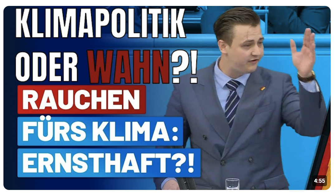 Klimapolitik oder Ideologie? AfD kritisiert Energie- und Steuerpolitik im Bundestag