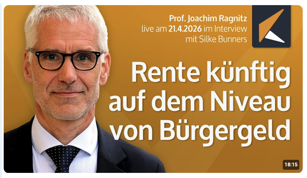 Die gesetzliche Rente wird künftig nicht zum Leben reichen