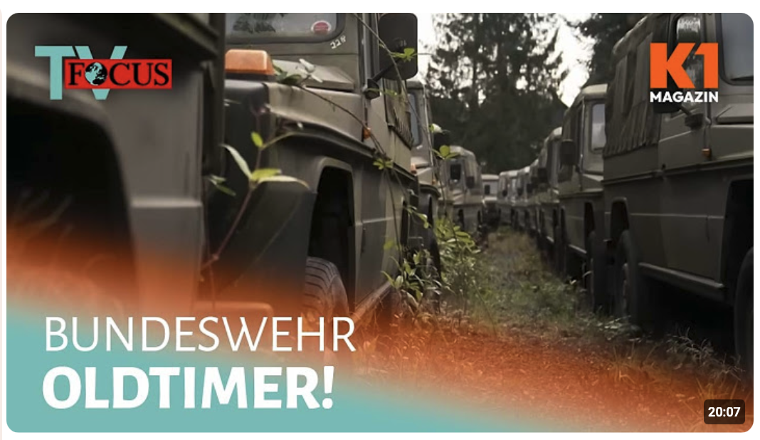 Ausgemustert! Was passiert mit alten Bundeswehr-Fahrzeugen? | Focus TV Reportage x K1 Magazin