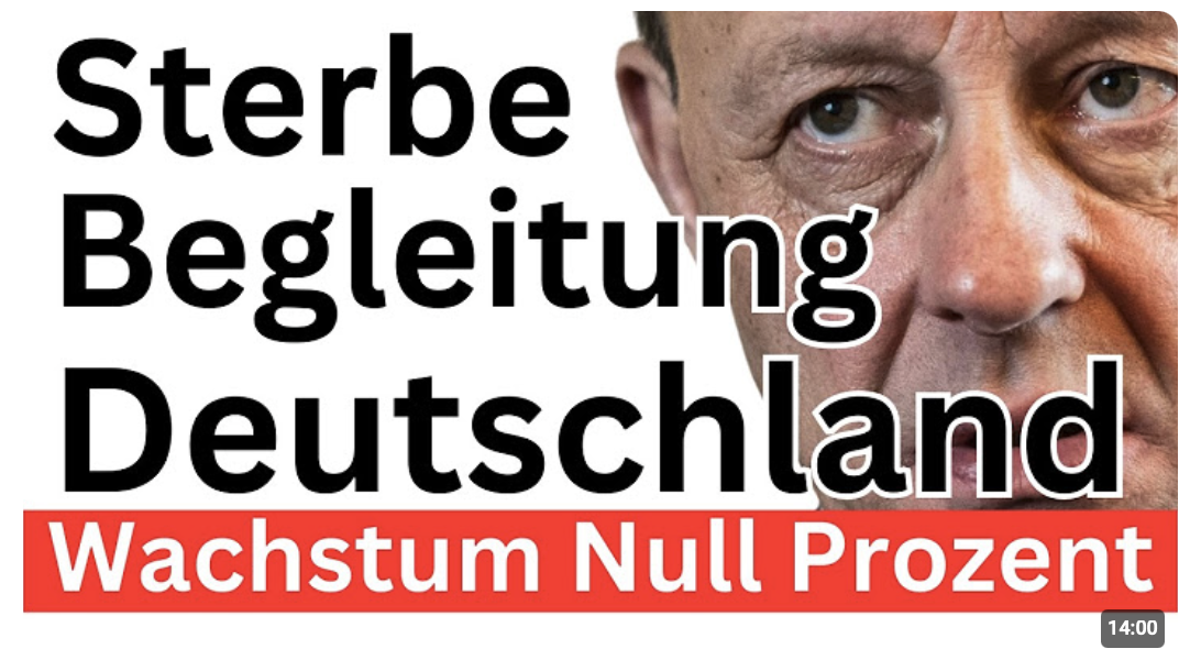 Merz zerstört Wachstum ! Absturz gewollt