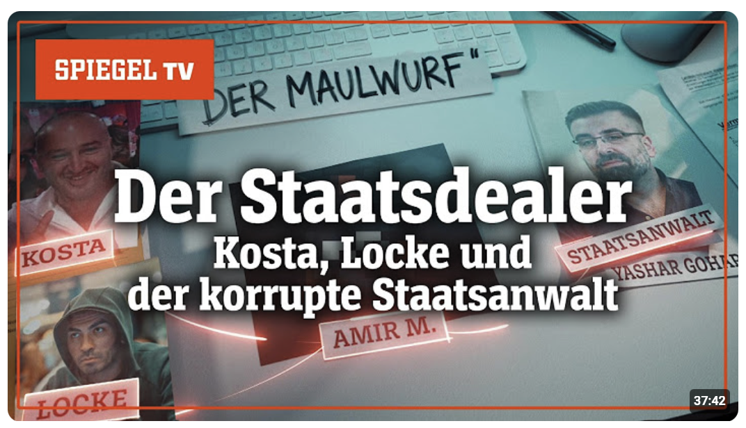 Der Staatsdealer: Kosta, Locke und der korrupte Staatsanwalt 