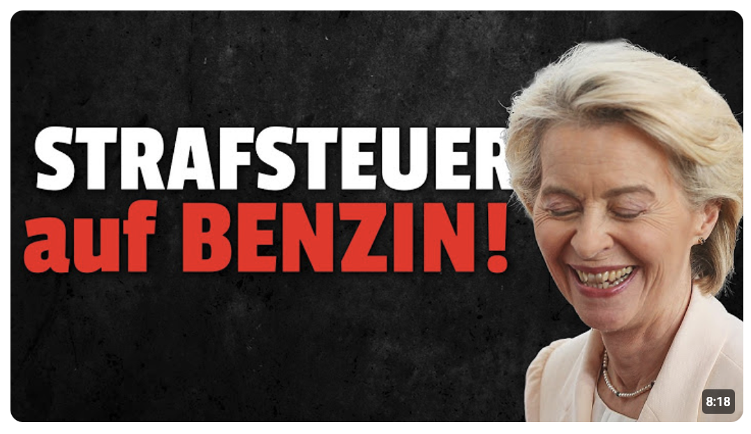 EU plant STRAFSTEUER für Benzin