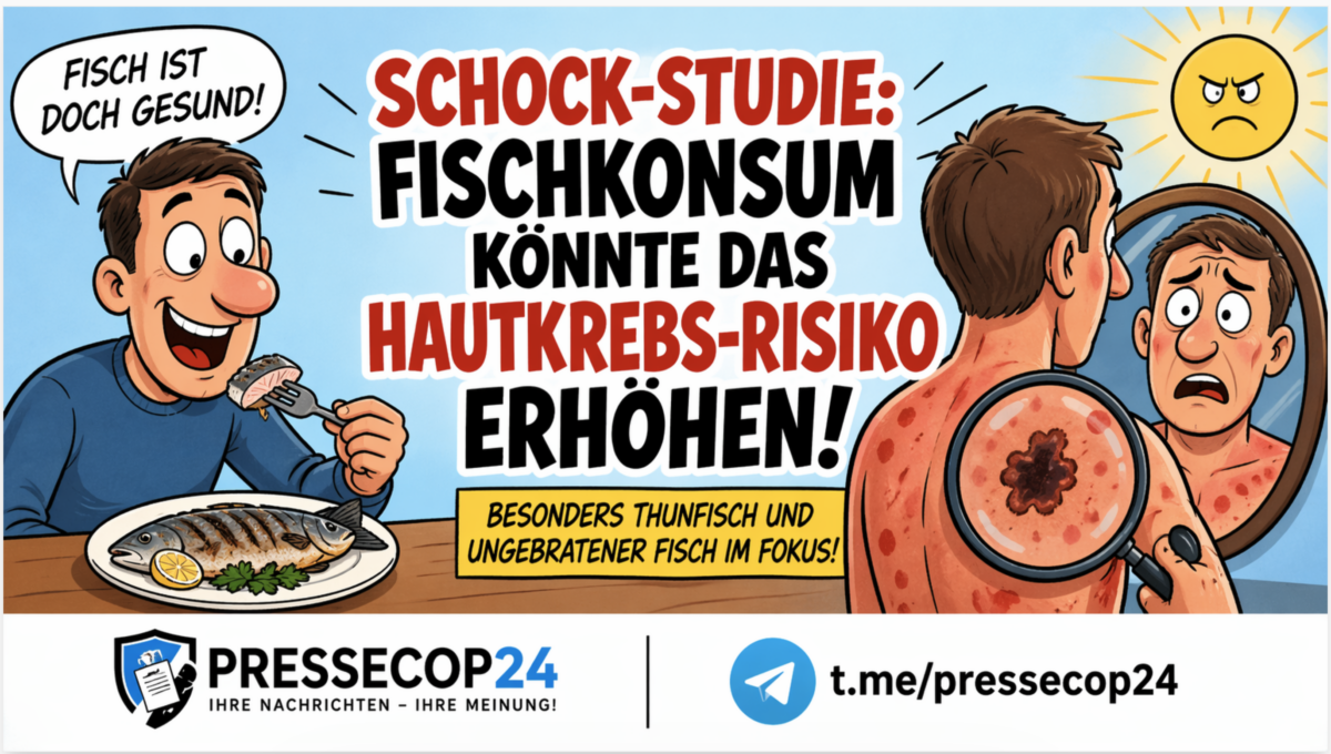 SCHOCK-STUDIE ENTHÜLLT: MACHT UNSER ESSEN KRANK? FISCH UNTER HAUTKREBS-VERDACHT!